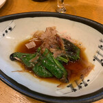 串政 - 食べちゃった。万願寺とうがらし