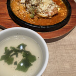 Ojori - チーズダッカルビ定食　　これに白米、小皿料理2種付き