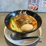 Mennya Hanashiro - ・味玉担々麺 1,050円/税込
                ・シビ増し 50円/税込