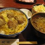 古式蕎麦 醍醐 - 竹合わせ（カツ丼＋ミニ麺＋サラダ）