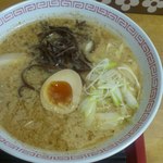 拉麺食い亭 - 食い亭ラーメン（５５０円）＠細麺バリカタ(2013.8）