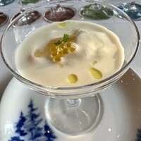 ボーセジュール - コンソメジュレとフヌイユのクリーム