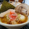 Gankoramenkazen - 料理写真:炙りサーモン醤油