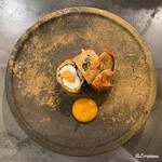 カーサ・デル・チーボ - 喜知次と生海胆のフリット