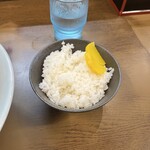 寿々喜家 - ライス