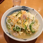 星の浜食堂 - 野菜そば￥900∔大盛￥100