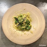 カーサ・デル・チーボ - 山菜のスパゲティ 楤ノ芽のペースト