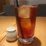 RAKU山田屋 結の庵 - セットドリンクはアイスティーにしました