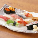 Specially selected nigiri