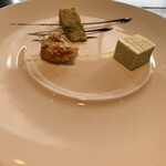 ステーキハウス神楽 三宮店 - オードブル!どれも美味しかった