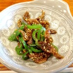 やき鳥三太郎 - お通し たぶん300円くらい(2023年5月1日撮影)