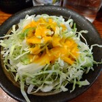 やき鳥三太郎 - ざく切りキャベツ(サービス品)(2023年5月1日撮影)