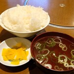 Seiryuu Manjushan - 先にスープ、ご飯から来ます