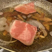 黄金出汁しゃぶと江戸前寿司 肉のあさつ 梅田お初天神店 - 