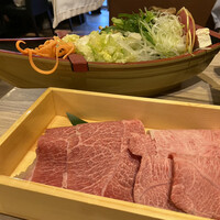 黄金出汁しゃぶと江戸前寿司 肉のあさつ 梅田お初天神店 - 