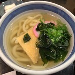 " - わかめうどん【2023.5】