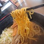 海風堂 - 円山製麺の中太縮れ麺