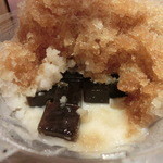 餅惣 - 2013.08　下の方からｺｰﾋｰ寒天と練乳ｼﾛｯﾌﾟが