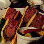 サンボア 銀座店 - 名物ビフカツサンド