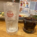 Okinawa Sakaba Junima-Ru - 泡盛コーヒーは危険な香り、イヒヒヒヒ^^;