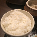 正泰苑 - ご飯　デフォは、中？