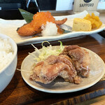 函館炉端焼き しげぞう - 焼鮭のいくらのせ定食　¥1,500