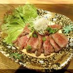 あゆら - 近江牛の炙り￥1600