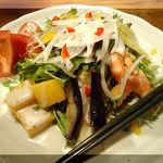 あゆら - 夏の恵みサラダ￥700