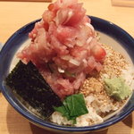 日本橋海鮮丼 つじ半 - ２０１３/８　海鮮丼梅￥980御飯大盛り無料