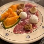 NELLA NOTTE BLU - シチリア赤肉メロンとコッパ