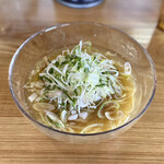 麺 㐂色 - 【限定】煮干薬味そば 冷