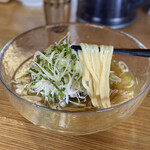 麺 㐂色 - 【限定】煮干薬味そば 冷