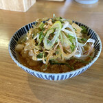 麺 㐂色 - 【限定めし】薬味めし