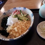 手打蕎麦いちむら - 冷やしたぬき900円