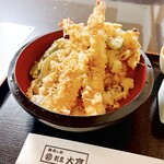 割烹 大倉 - 大海老天丼