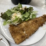 ゆたか食堂 - 活け締め穴子フライ