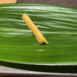 大宮 寿司 いし山 - 穴子の骨の炙り