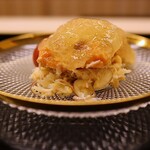 道人 - 岡山県産ワタリガニのジュレがけ