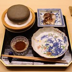 道人 - 活とり貝の石焼き