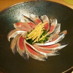 日本酒居酒屋 柳水 - いわし刺美　700円