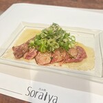 Soraya - 大人気の　三重県産　
朝引き鳥の肝炙りネギまみれ