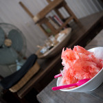 アナログ - 料理写真:日光天然水のカキ氷（いちご） 大盛り