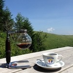コロボックルヒュッテ - サイフォンで入れたコーヒー♡