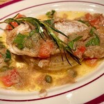 ワイン食堂イナセヤ マーレ - ウマヅラハギってこんなに美味！？