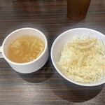 Yappari Suteki - いきなりスープとダーサラが来た。