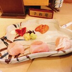 Fukurou - 朝引き鶏造り盛り合わせ
                      砂ずり肝
                      ムネももササミ