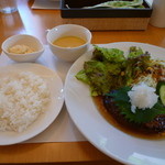 キッチン TANKO - 【手ごねハンバーグセット　１０８０円】