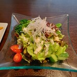 トラットリアバッツァ - 野菜サラダ