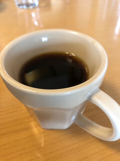 Shinasoba Sen - 食後のコーヒーは無料。
