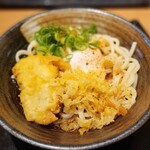 香の川製麺 - かしわ天"玉"ぶっかけうどん(3玉)